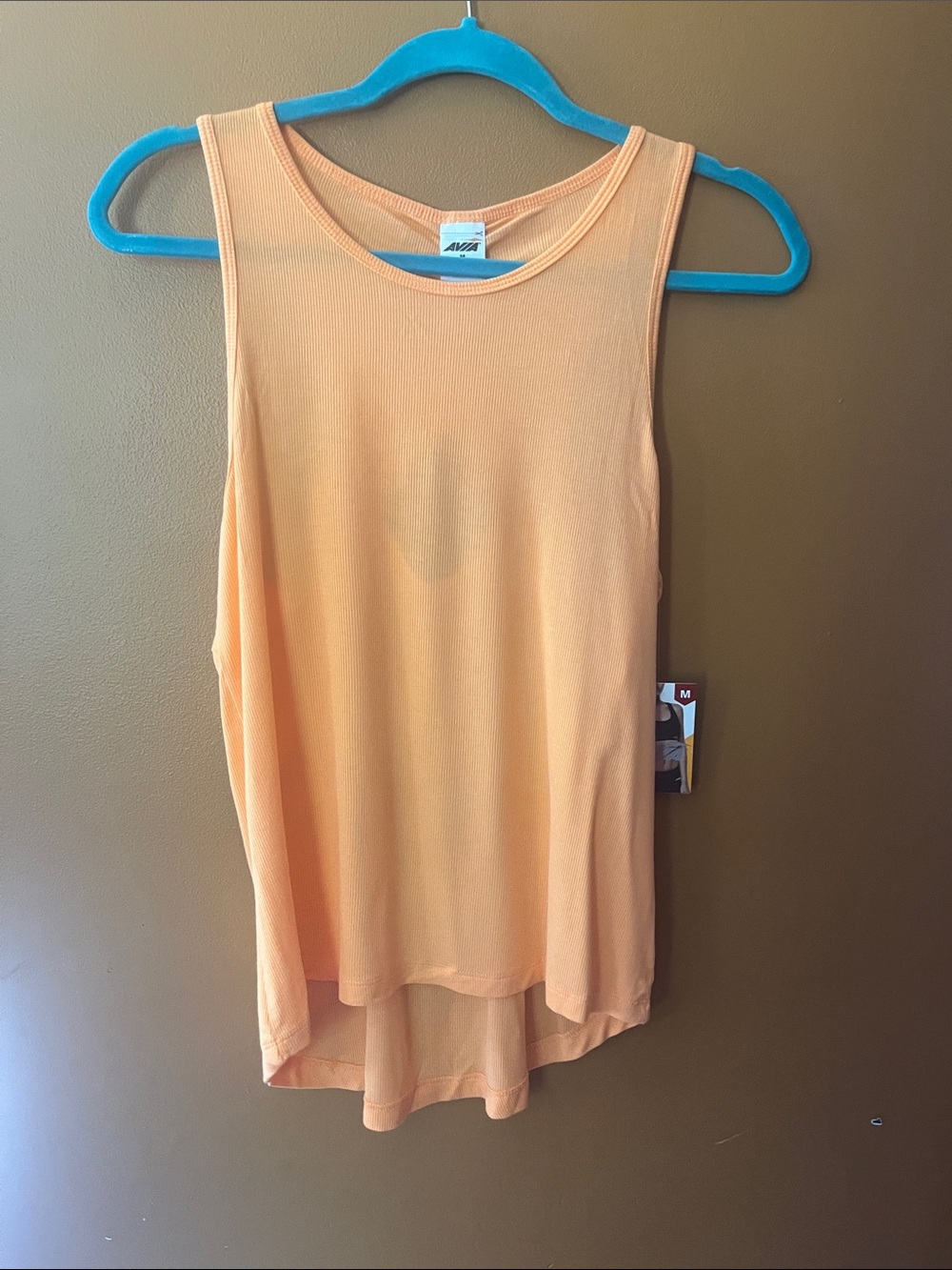 Avia Peach High-Low Sleeveless Tank